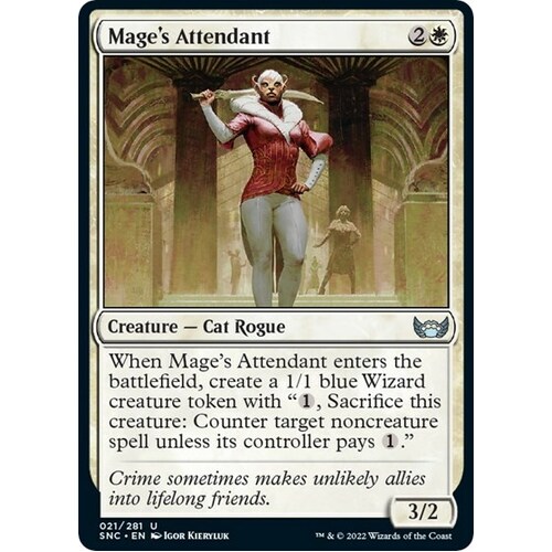 Mage's Attendant FOIL - SNC