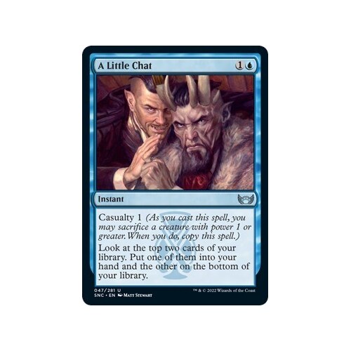 A Little Chat FOIL - SNC