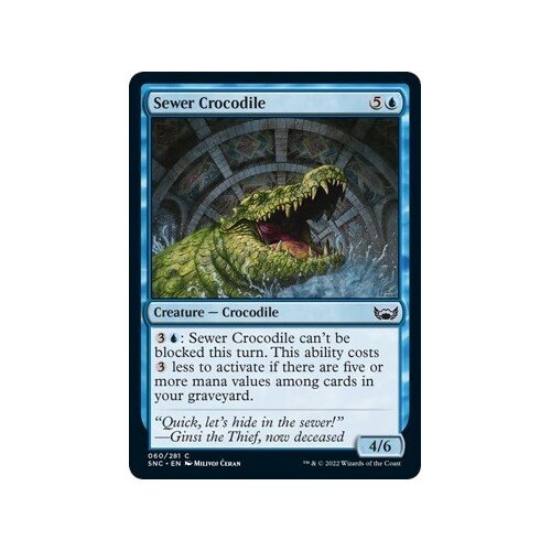 Sewer Crocodile FOIL - SNC