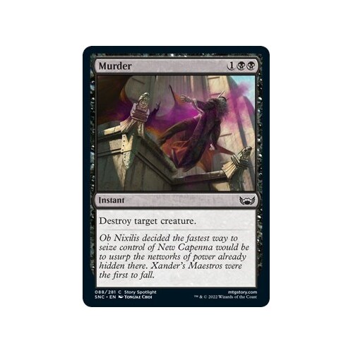Murder FOIL - SNC