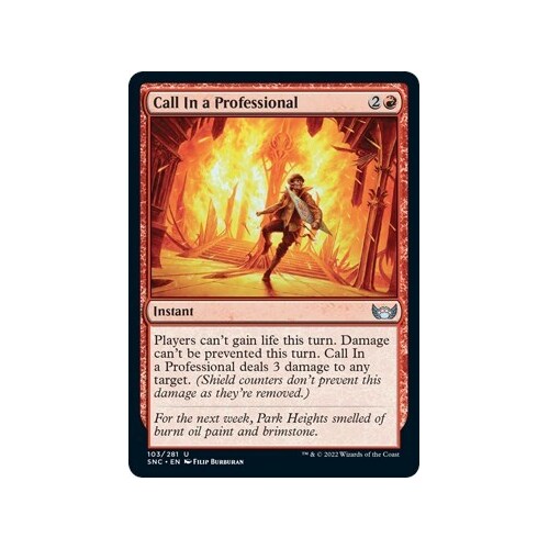 Call In a Professional FOIL - SNC