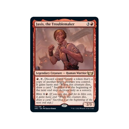Jaxis, the Troublemaker FOIL - SNC