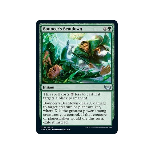 Bouncer's Beatdown FOIL - SNC
