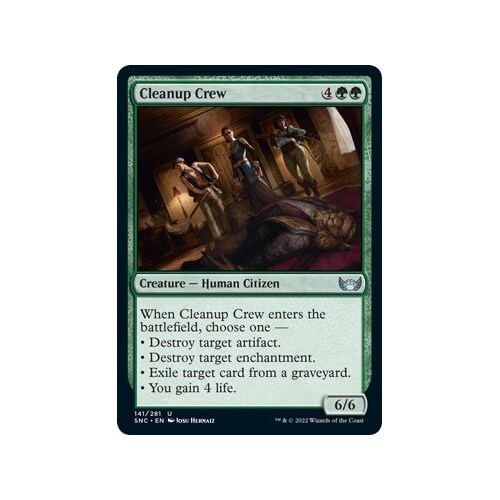 Cleanup Crew FOIL - SNC