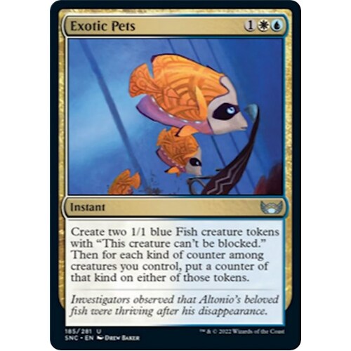 Exotic Pets FOIL - SNC