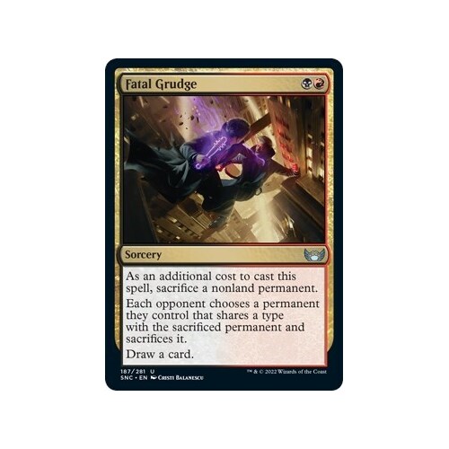 Fatal Grudge FOIL - SNC
