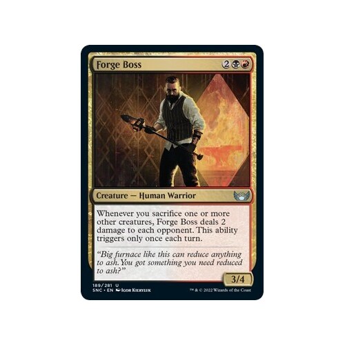 Forge Boss FOIL - SNC