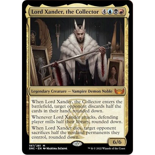 Lord Xander, the Collector FOIL - SNC