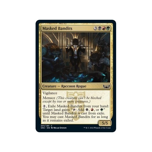 Masked Bandits FOIL - SNC