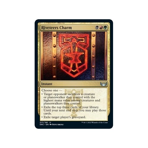 Riveteers Charm FOIL - SNC
