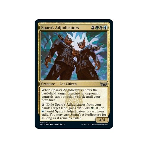 Spara's Adjudicators FOIL - SNC