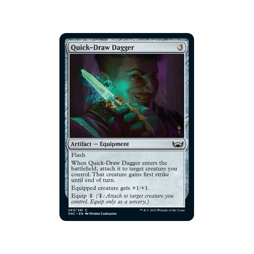 Quick-Draw Dagger FOIL - SNC