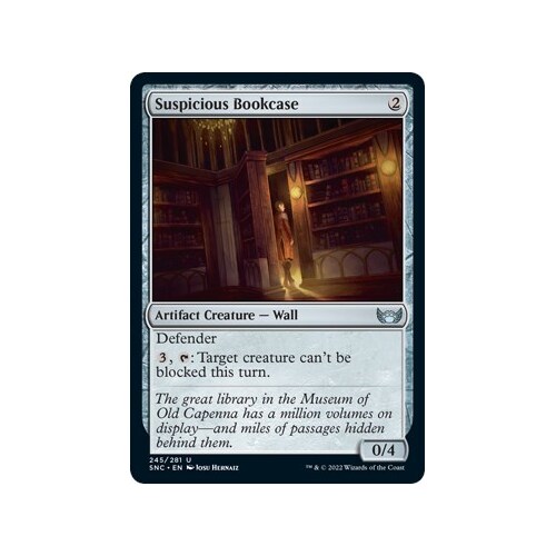 Suspicious Bookcase FOIL - SNC