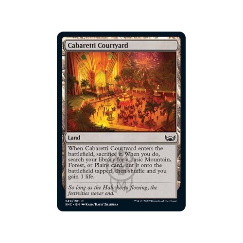 Cabaretti Courtyard FOIL - SNC