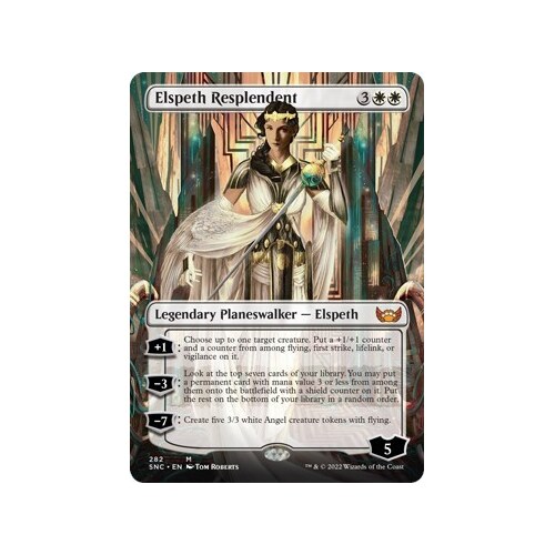 Elspeth Resplendent (Borderless) FOIL - SNC