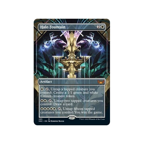 Halo Fountain (Borderless) FOIL - SNC