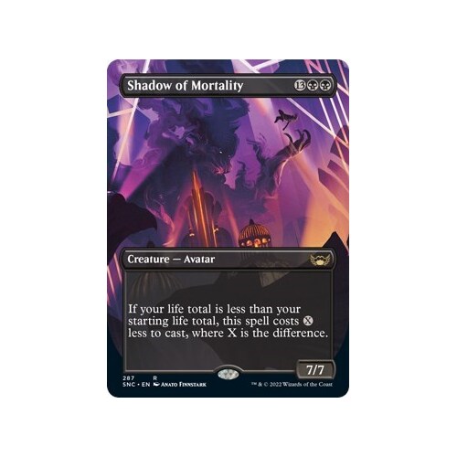 Shadow of Mortality (Borderless) FOIL - SNC