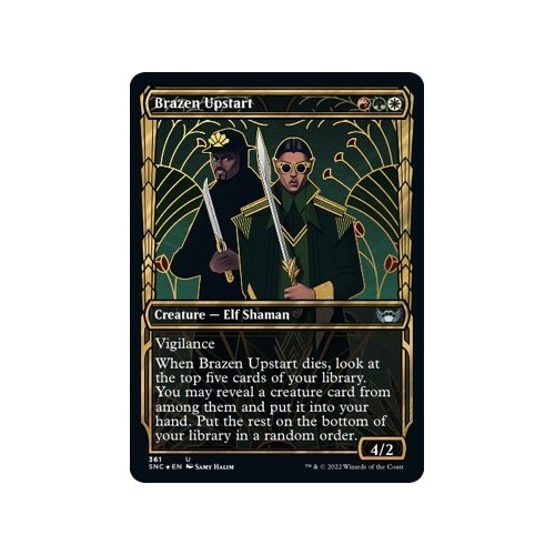 Brazen Upstart (Gilded Foil) FOIL - SNC