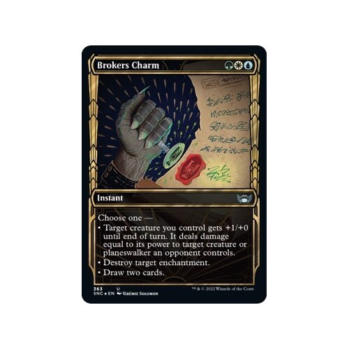 Brokers Charm (Gilded Foil) FOIL - SNC