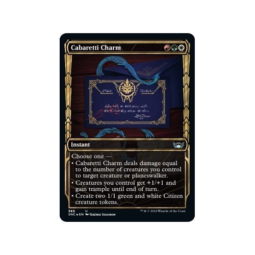 Cabaretti Charm (Gilded Foil) FOIL - SNC