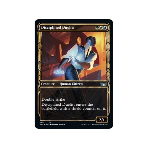 Disciplined Duelist (Gilded Foil) FOIL - SNC