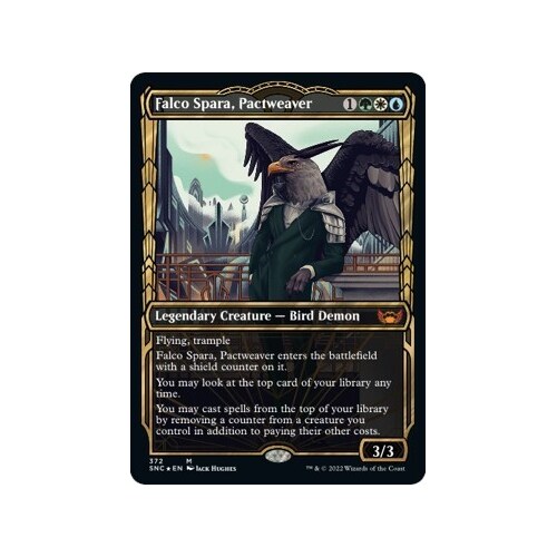 Falco Spara, Pactweaver (Gilded Foil) FOIL - SNC
