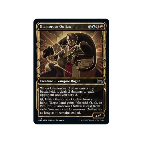 Glamorous Outlaw (Gilded Foil) FOIL - SNC