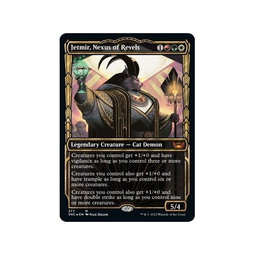 Jetmir, Nexus of Revels (Gilded Foil) FOIL - SNC