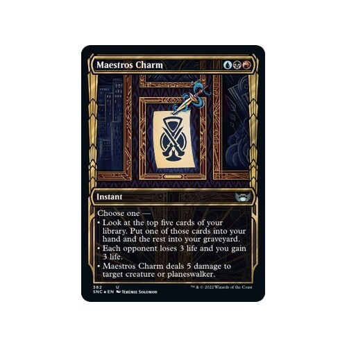Maestros Charm (Gilded Foil) FOIL - SNC
