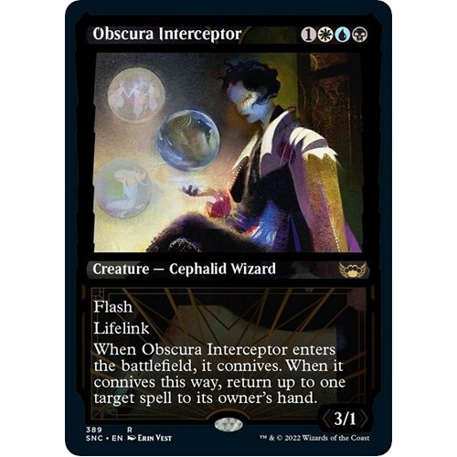 Obscura Interceptor (Gilded Foil) FOIL - SNC