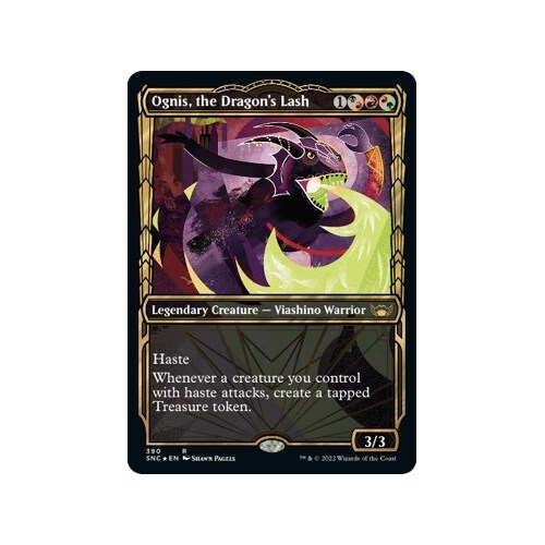 Ognis, the Dragon's Lash (Gilded Foil) FOIL - SNC