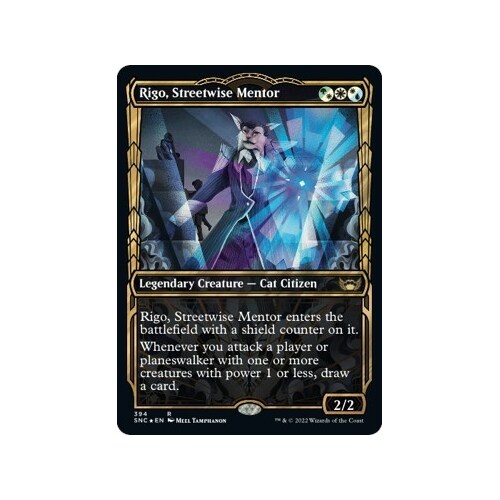 Rigo, Streetwise Mentor (Gilded Foil) FOIL - SNC