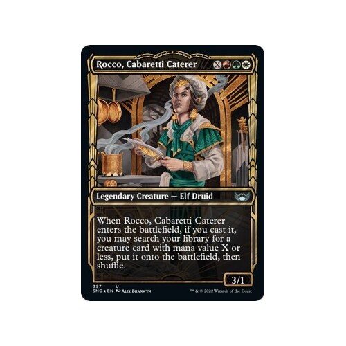 Rocco, Cabaretti Caterer (Gilded Foil) FOIL - SNC