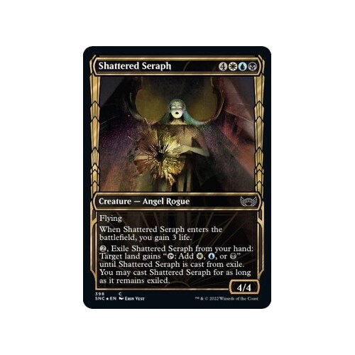 Shattered Seraph (Gilded Foil) FOIL - SNC