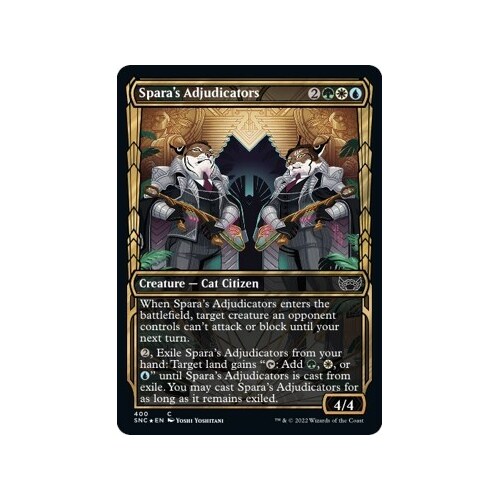 Spara's Adjudicators (Gilded Foil) FOIL - SNC