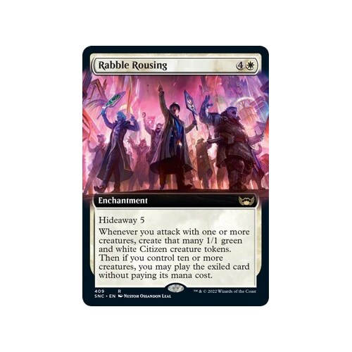 Rabble Rousing (Extended Art) FOIL - SNC