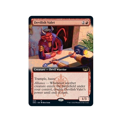 Devilish Valet (Extended Art) FOIL - SNC