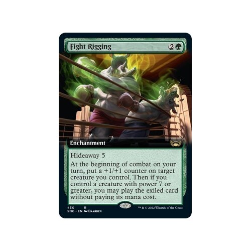 Fight Rigging (Extended Art) FOIL - SNC