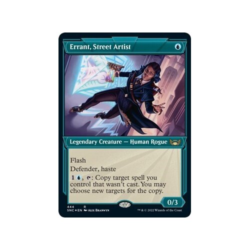 Errant, Street Artist (Showcase) (Etched Foil) FOIL - SNC