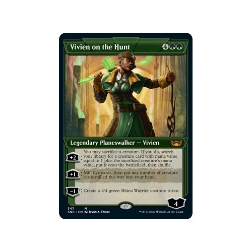 Vivien on the Hunt (Showcase) (Etched Foil) FOIL - SNC