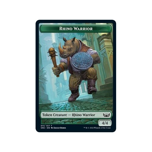 Rhino Warrior Token (11) - SNC