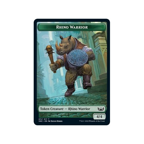 Rhino Warrior Token (11) - SNC