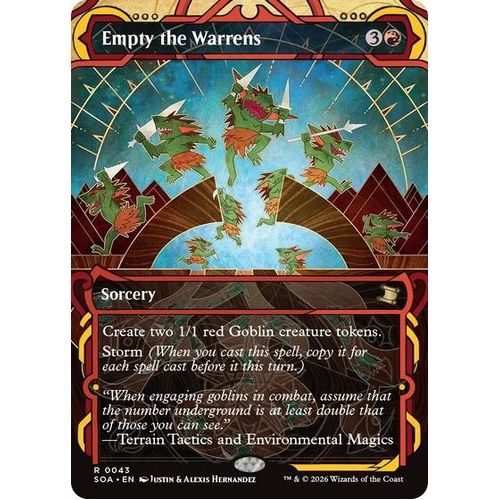 Empty the Warrens - SOA