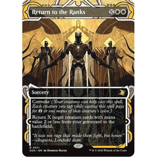 Return to the Ranks FOIL - SOA