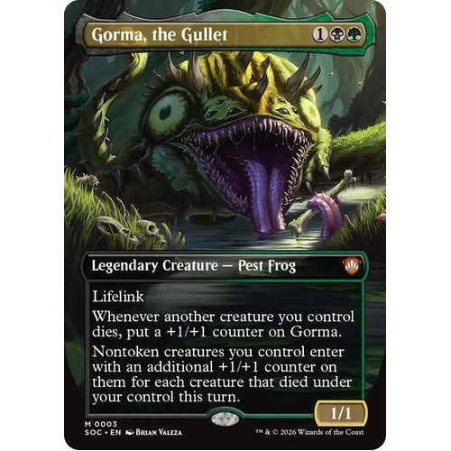 Gorma, the Gullet (Borderless) - SOC