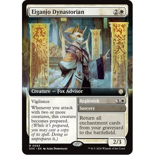 Eiganjo Dynastorian (Extended Art) - SOC