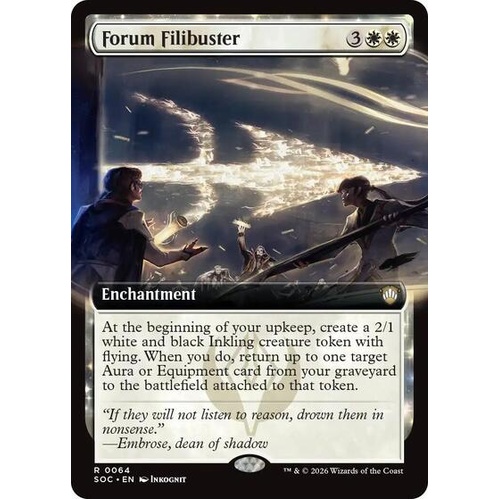 Forum Filibuster (Extended Art) - SOC