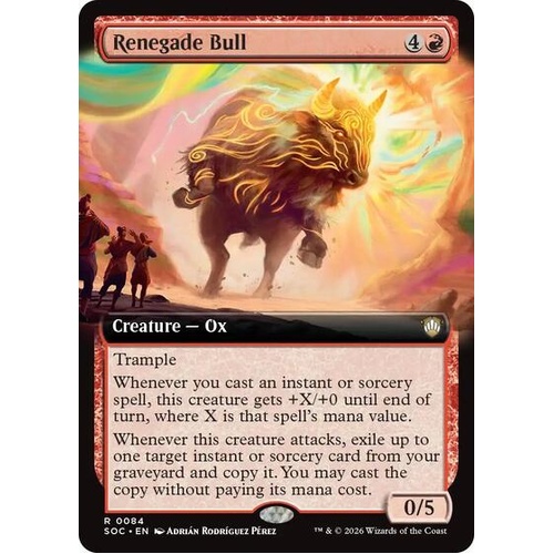 Renegade Bull (Extended Art) - SOC