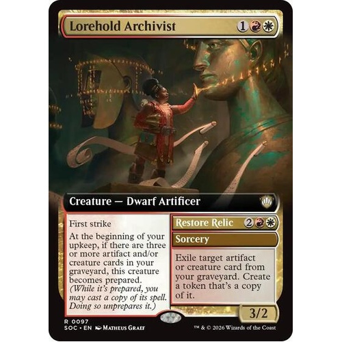 Lorehold Archivist (Extended Art) - SOC