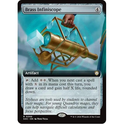 Brass Infiniscope (Extended Art) - SOC
